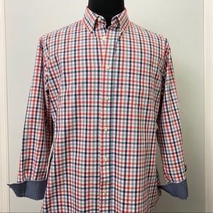 Mason James Long Sleeve Button Down Shirt Large